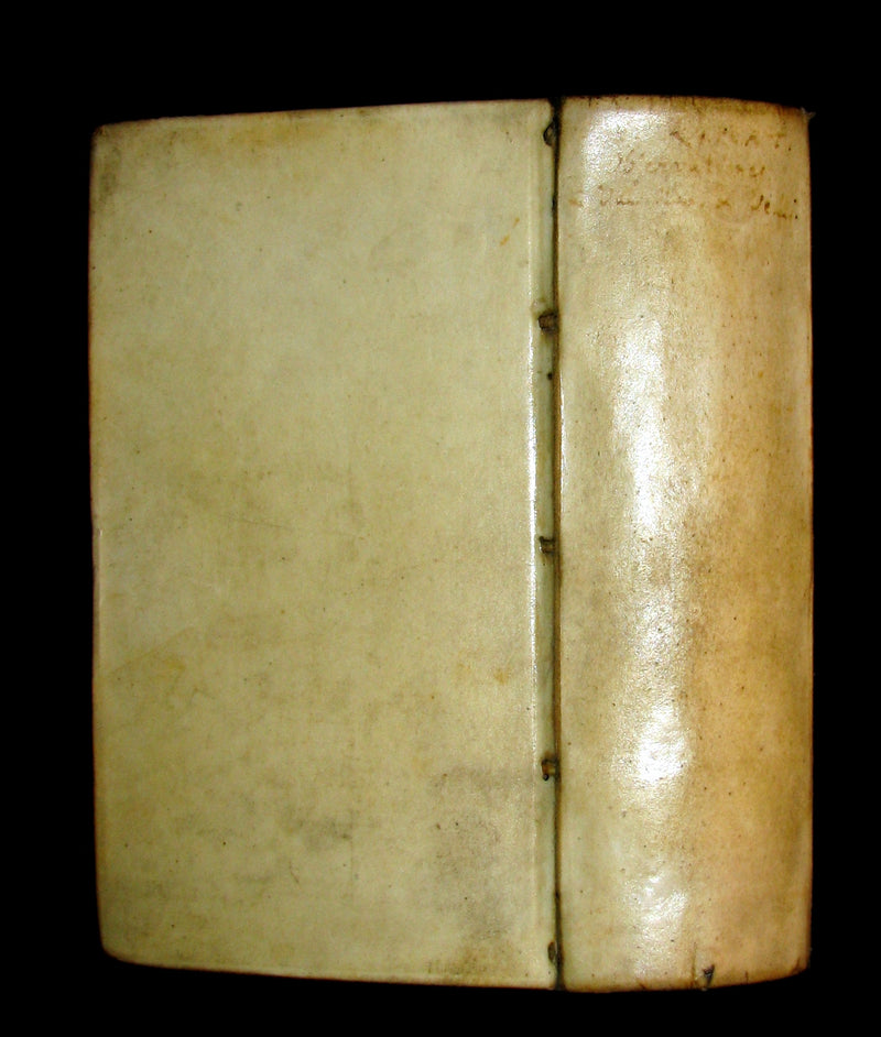 1663 Rare Latin Vellum Book - Christophori Adami Ruperti - Observations on Roman Historians.