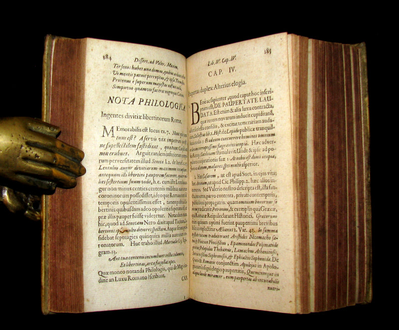 1663 Rare Latin Vellum Book - Christophori Adami Ruperti - Observations on Roman Historians.