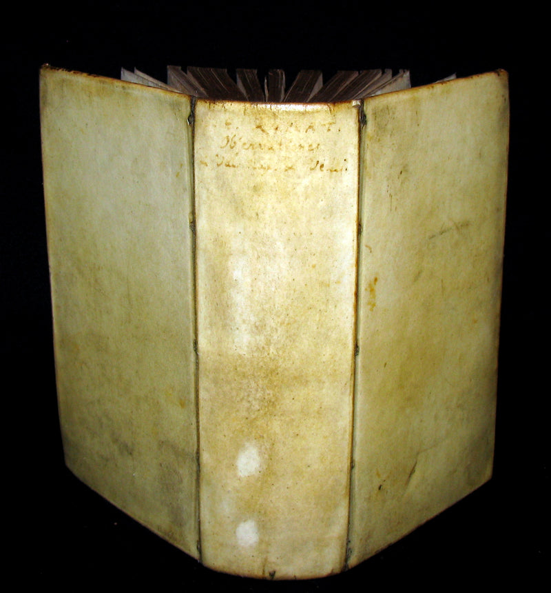 1663 Rare Latin Vellum Book - Christophori Adami Ruperti - Observations on Roman Historians.