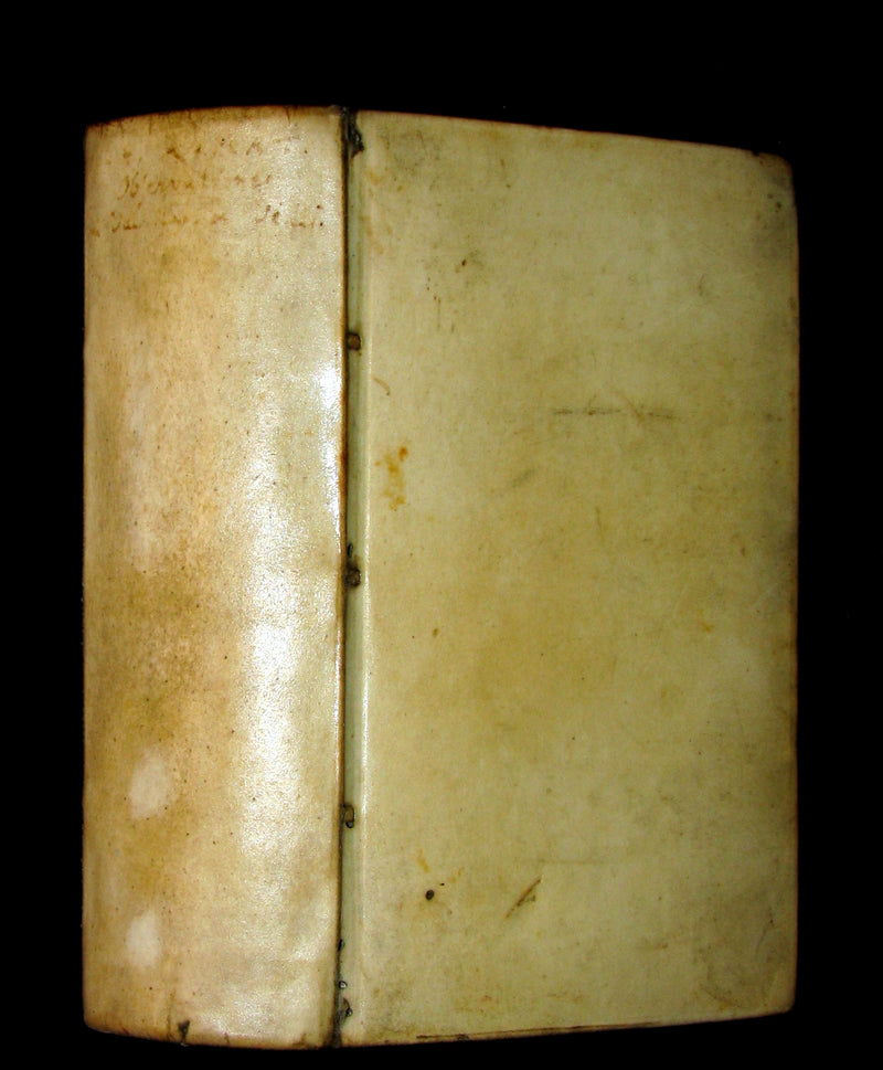 1663 Rare Latin Vellum Book - Christophori Adami Ruperti - Observations on Roman Historians.