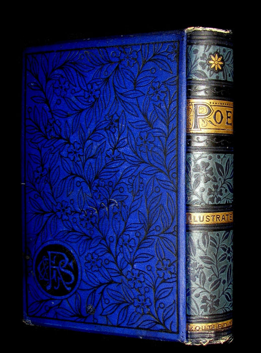 1882 Rare Victorian Book - Poems of Edgar Allan POE (The Raven, Lenore, Ulalume, ...)