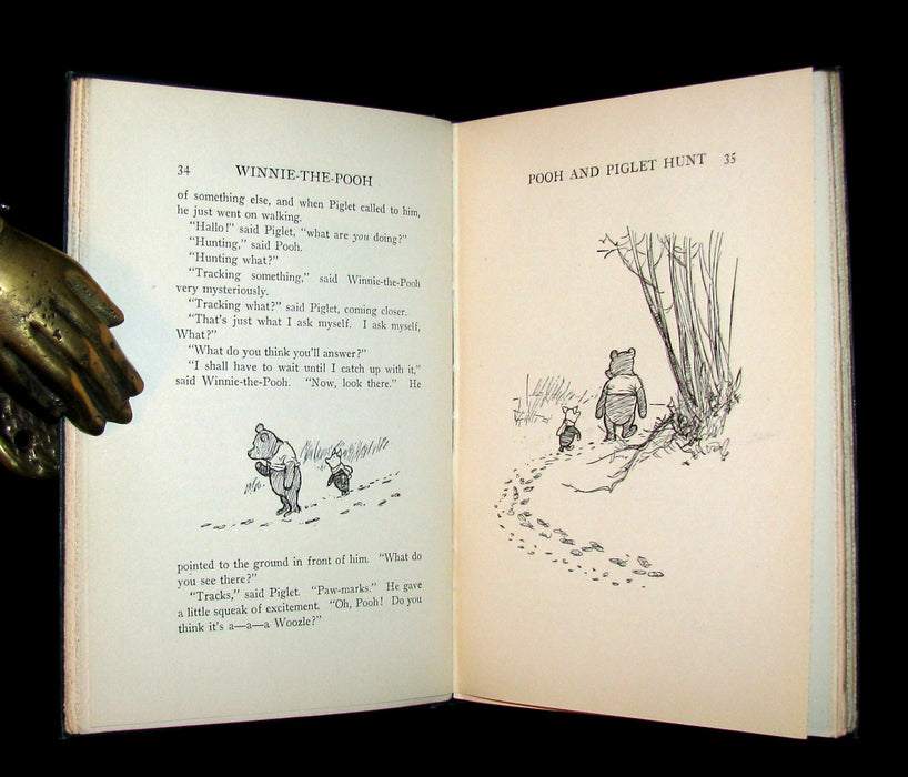 1926 Rare First Edition Book - WINNIE-THE-POOH by Milne & Illustrated by Shepard.