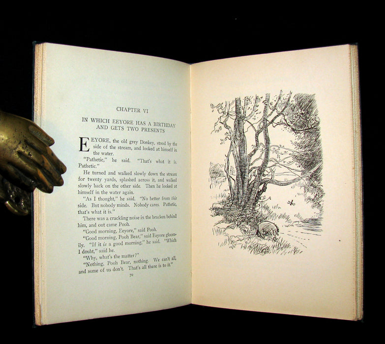 1926 Rare First Edition Book - WINNIE-THE-POOH by Milne & Illustrated by Shepard.