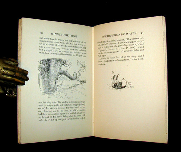 1926 Rare First Edition Book - WINNIE-THE-POOH By Milne & Illustrated ...