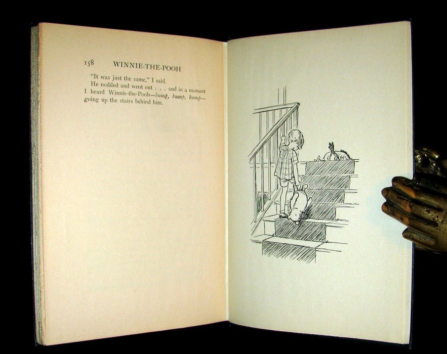 1926 Rare First Edition Book - WINNIE-THE-POOH by Milne & Illustrated by Shepard.