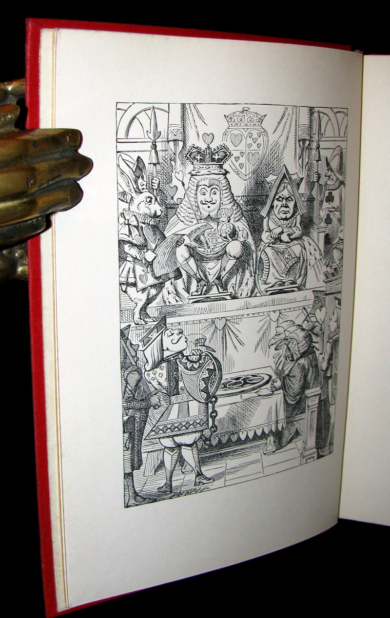 1899 Rare Book - ALICE'S ADVENTURES IN WONDERLAND by Lewis Carroll. Fine Condition.
