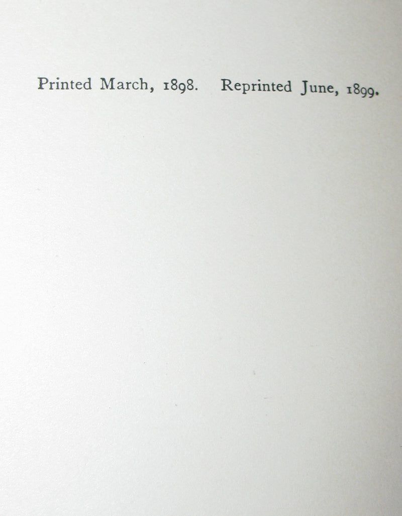 1899 Rare Book - ALICE'S ADVENTURES IN WONDERLAND by Lewis Carroll. Fine Condition.