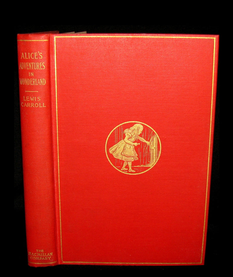 1899 Rare Book - ALICE'S ADVENTURES IN WONDERLAND by Lewis Carroll. Fine Condition.