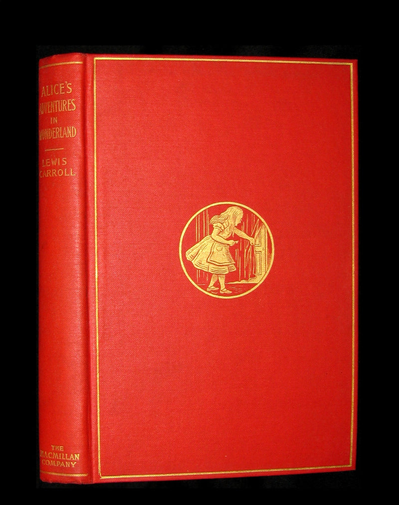 1899 Rare Book - ALICE'S ADVENTURES IN WONDERLAND by Lewis Carroll. Fine Condition.