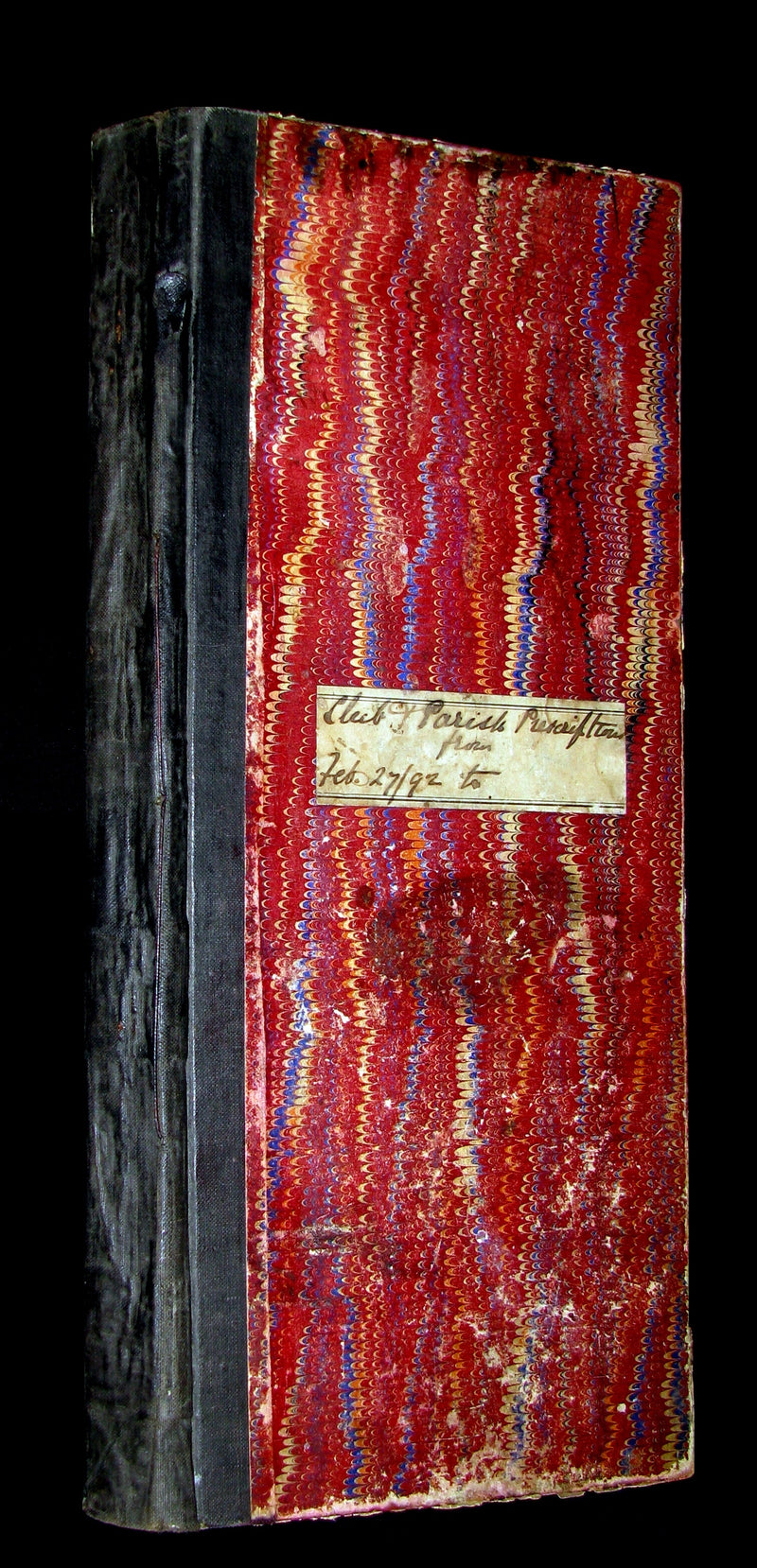 1892 Scarce Unique Victorian Prescription Book - from the Norwich Norfolk England area.