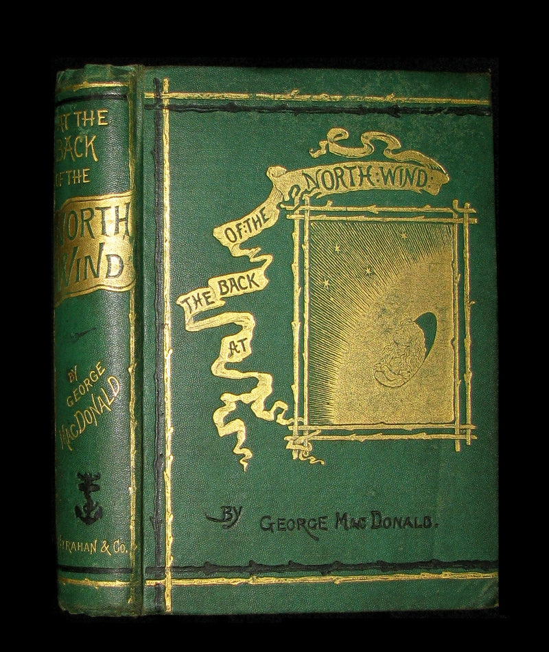 1872 Rare Edition - AT THE BACK OF THE NORTH WIND by George MacDonald