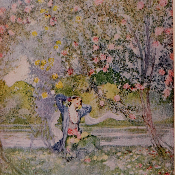 1917 Scarce De-Luxe Binding - Rubaiyat of Omar Khayyam wonderfully Illustrated by Willy Pogany.