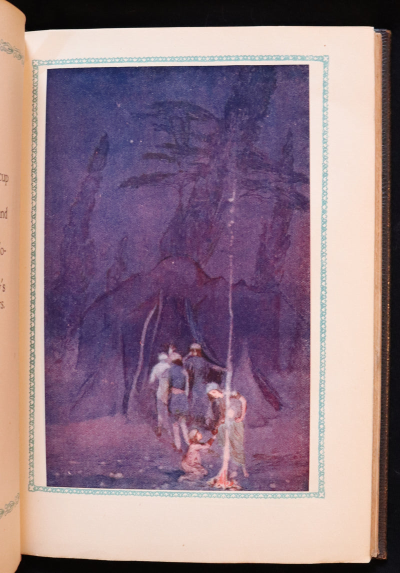 1917 Scarce De-Luxe Binding - Rubaiyat of Omar Khayyam wonderfully Illustrated by Willy Pogany.