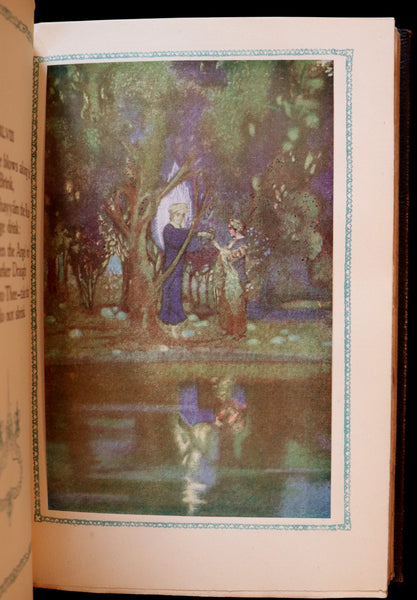 1917 Scarce De-Luxe Binding - Rubaiyat of Omar Khayyam wonderfully Illustrated by Willy Pogany.