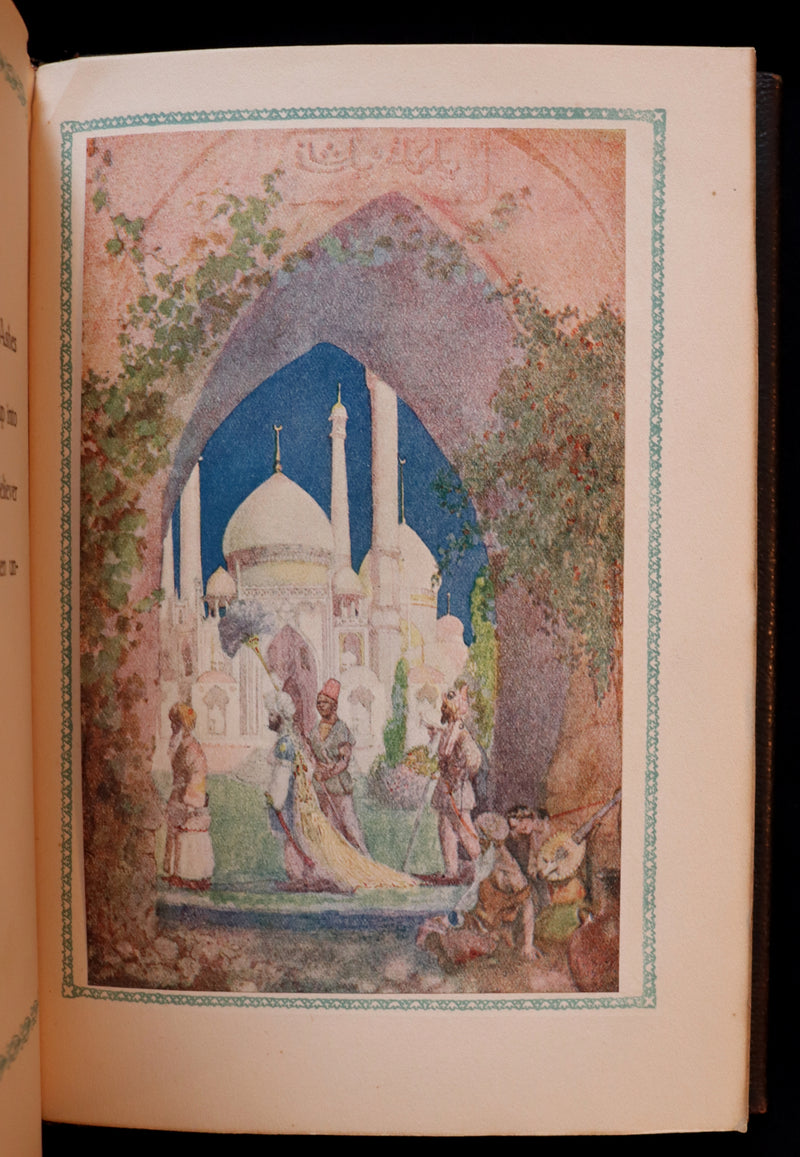 1917 Scarce De-Luxe Binding - Rubaiyat of Omar Khayyam wonderfully Illustrated by Willy Pogany.