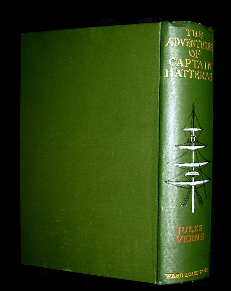 1910 Rare Book - JULES VERNE - The Adventures of Captain Hatteras, Containing 'The English at the North Pole' and 'The Ice Desert'