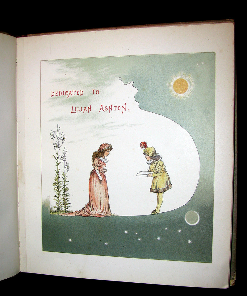 1885 Scarce Victorian Book -  The Snow Queen by Hans Christian Andersen illustrated by T. Pym