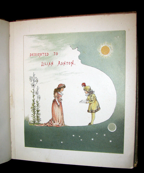 1885 Scarce Victorian Book -  The Snow Queen by Hans Christian Andersen illustrated by T. Pym