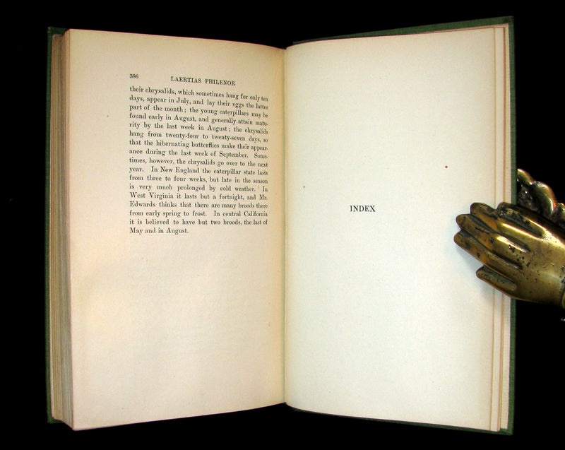 1899 Rare First Edition Book - Every-Day Butterflies A group of Biographies by Samuel Hubbard Scudder