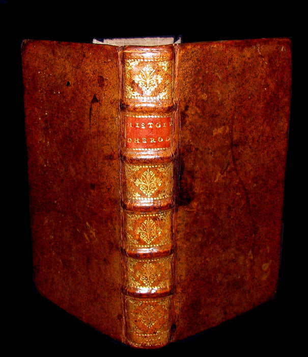 1700 Scarce French Book -  History of the Roman Empire by HERODIANUS - Histoire D'Hérodien.