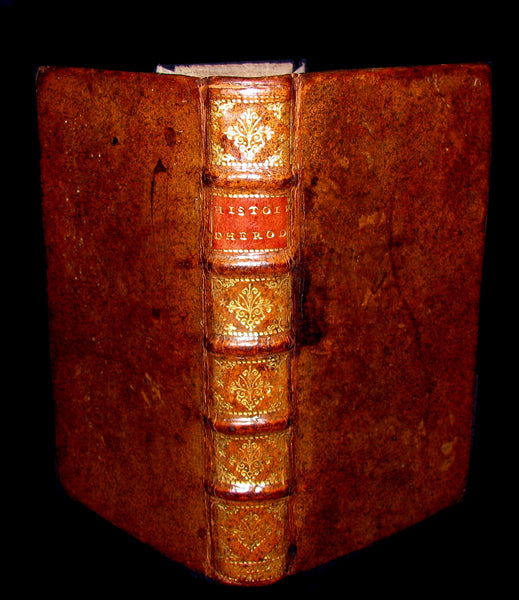 1700 Scarce French Book -  History of the Roman Empire by HERODIANUS - Histoire D'Hérodien.