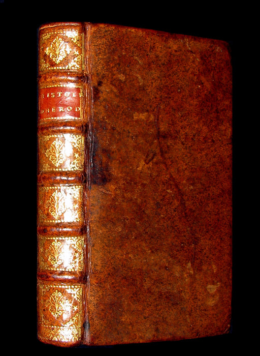 1700 Scarce French Book -  History of the Roman Empire by HERODIANUS - Histoire D'Hérodien.