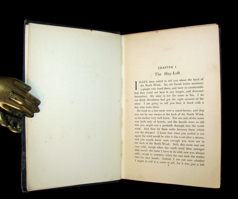 1911 Rare Edition - AT THE BACK OF THE NORTH WIND by George MacDonald.