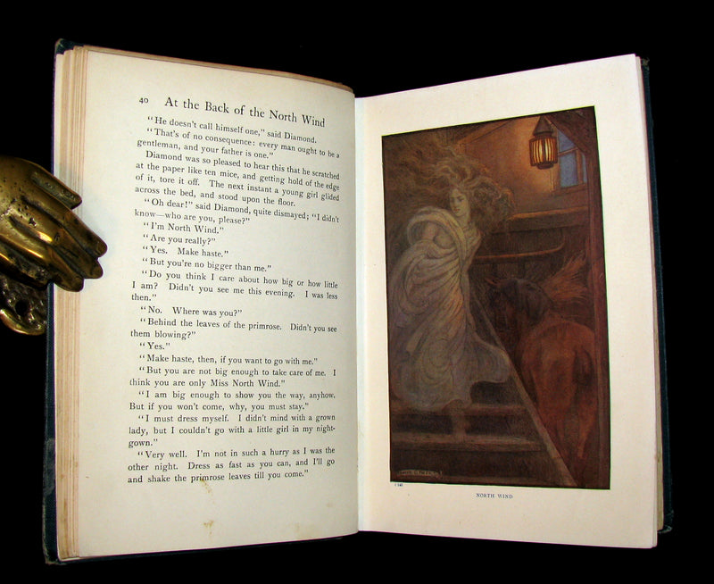 1911 Rare Edition - AT THE BACK OF THE NORTH WIND by George MacDonald.