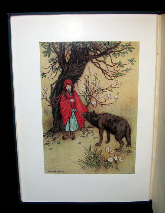 1913 Rare First Edition - THE FAIRY BOOK Illustrated by Warwick Goble.