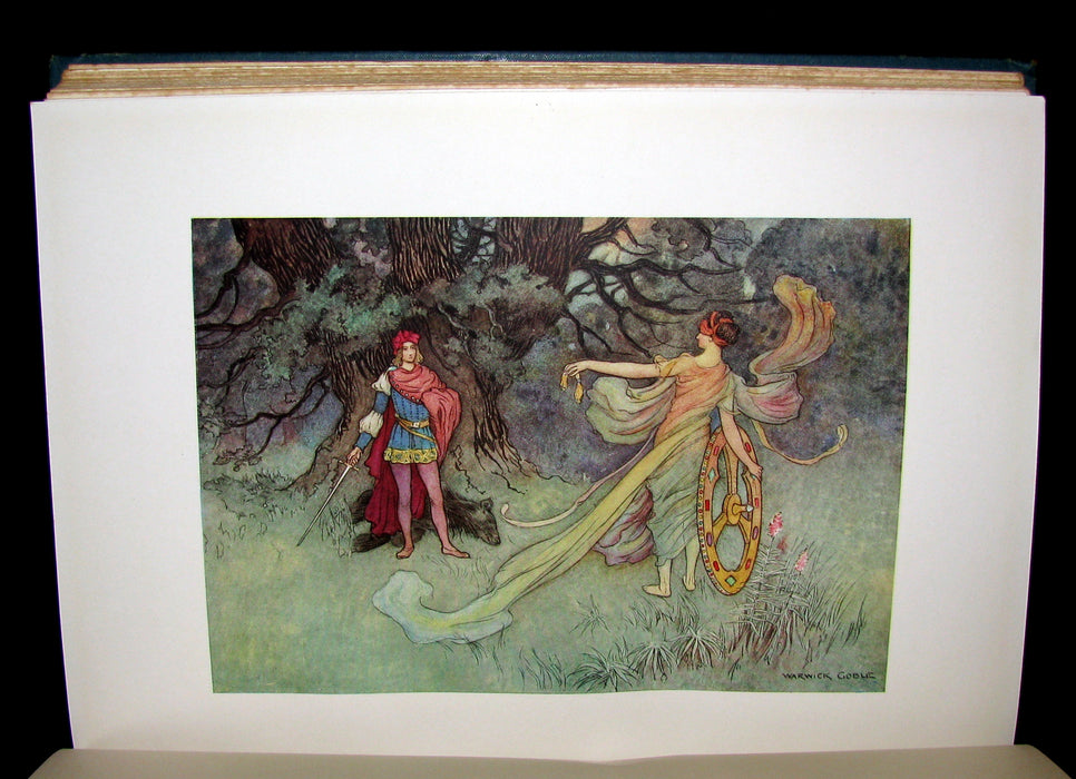 1913 Rare First Edition - THE FAIRY BOOK Illustrated by Warwick Goble.