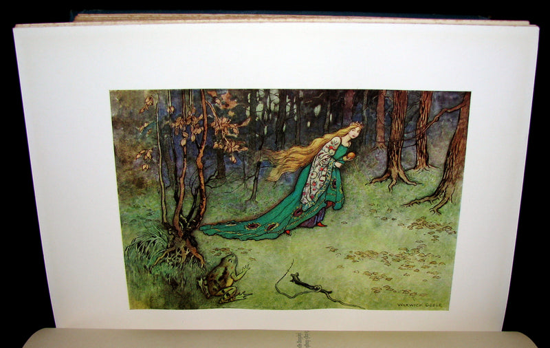 1913 Rare First Edition - THE FAIRY BOOK Illustrated by Warwick Goble.