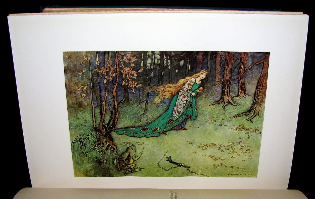 1913 Rare First Edition - THE FAIRY BOOK Illustrated by Warwick Goble.