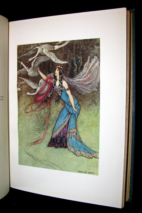 1913 Rare First Edition - THE FAIRY BOOK Illustrated by Warwick Goble.