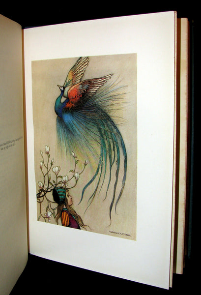 1913 Rare First Edition - THE FAIRY BOOK Illustrated by Warwick Goble.