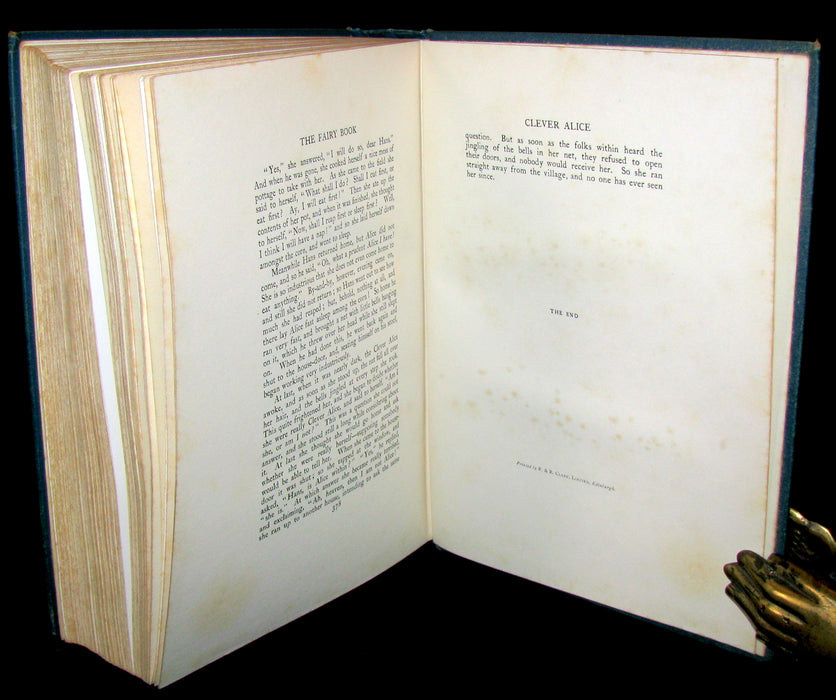 1913 Rare First Edition - THE FAIRY BOOK Illustrated by Warwick Goble.