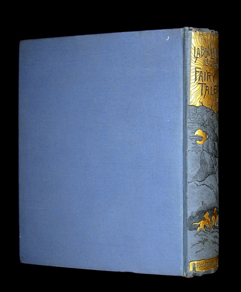 1886 Scarce Book - FAIRY TALES by Edouard Laboulaye - illustrated. FIRST EDITION.