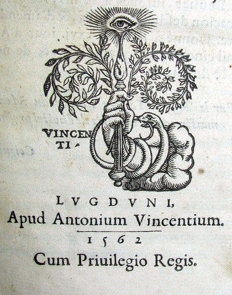 1562 Scarce Latin Book - Letters of Cicero to his friend Atticus, to Brutus and his brother Quintus.