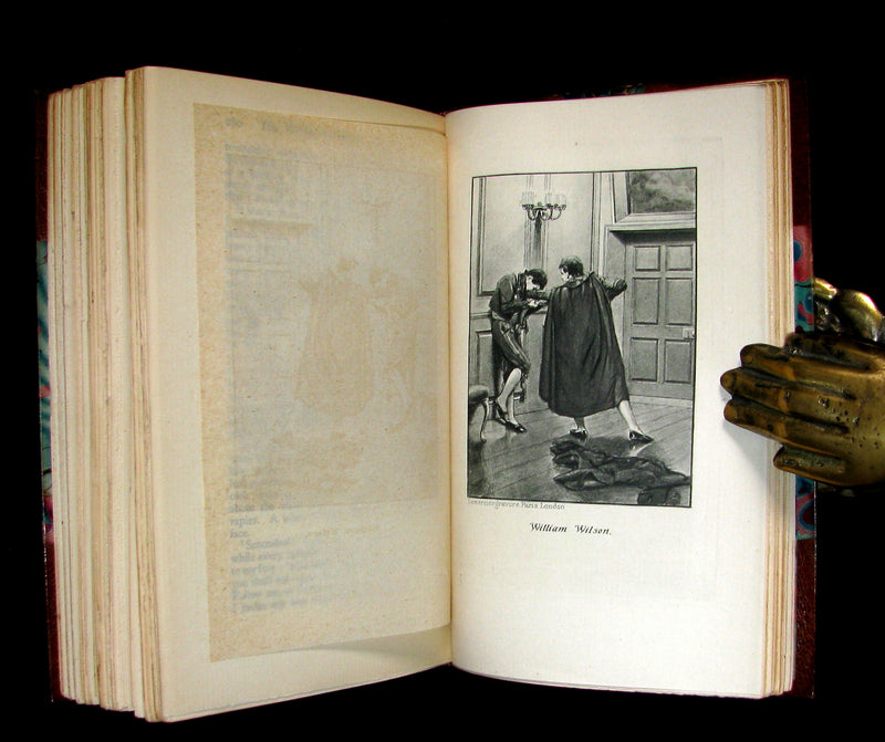 1895 Scarce Book Set - The Works of Edgar Allan Poe. (including Tales of Mystery and Imagination).