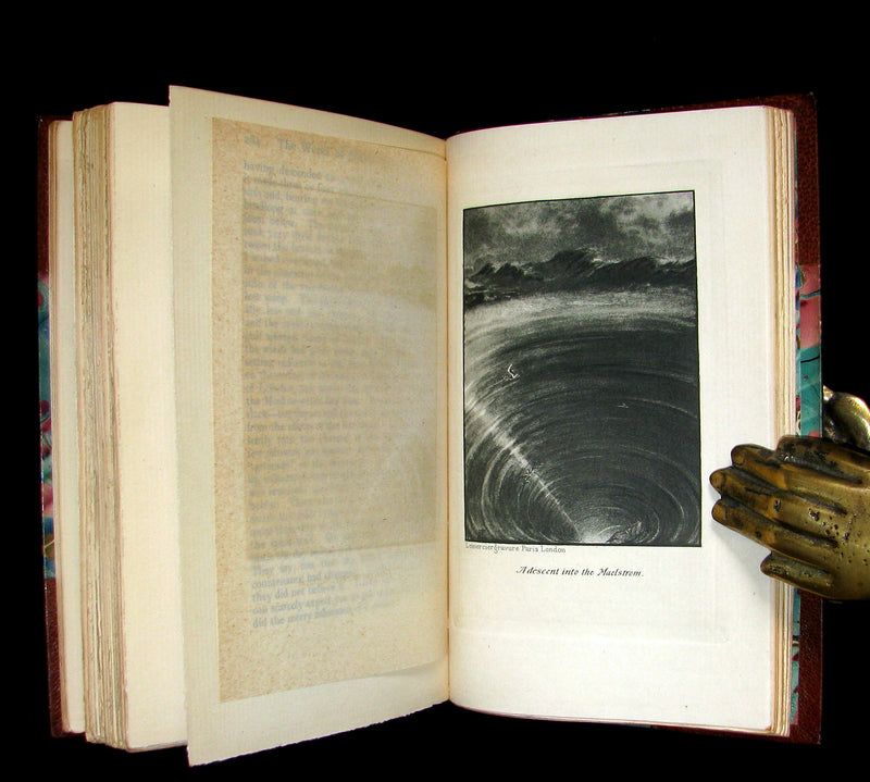 1895 Scarce Book Set - The Works of Edgar Allan Poe. (including Tales of Mystery and Imagination).