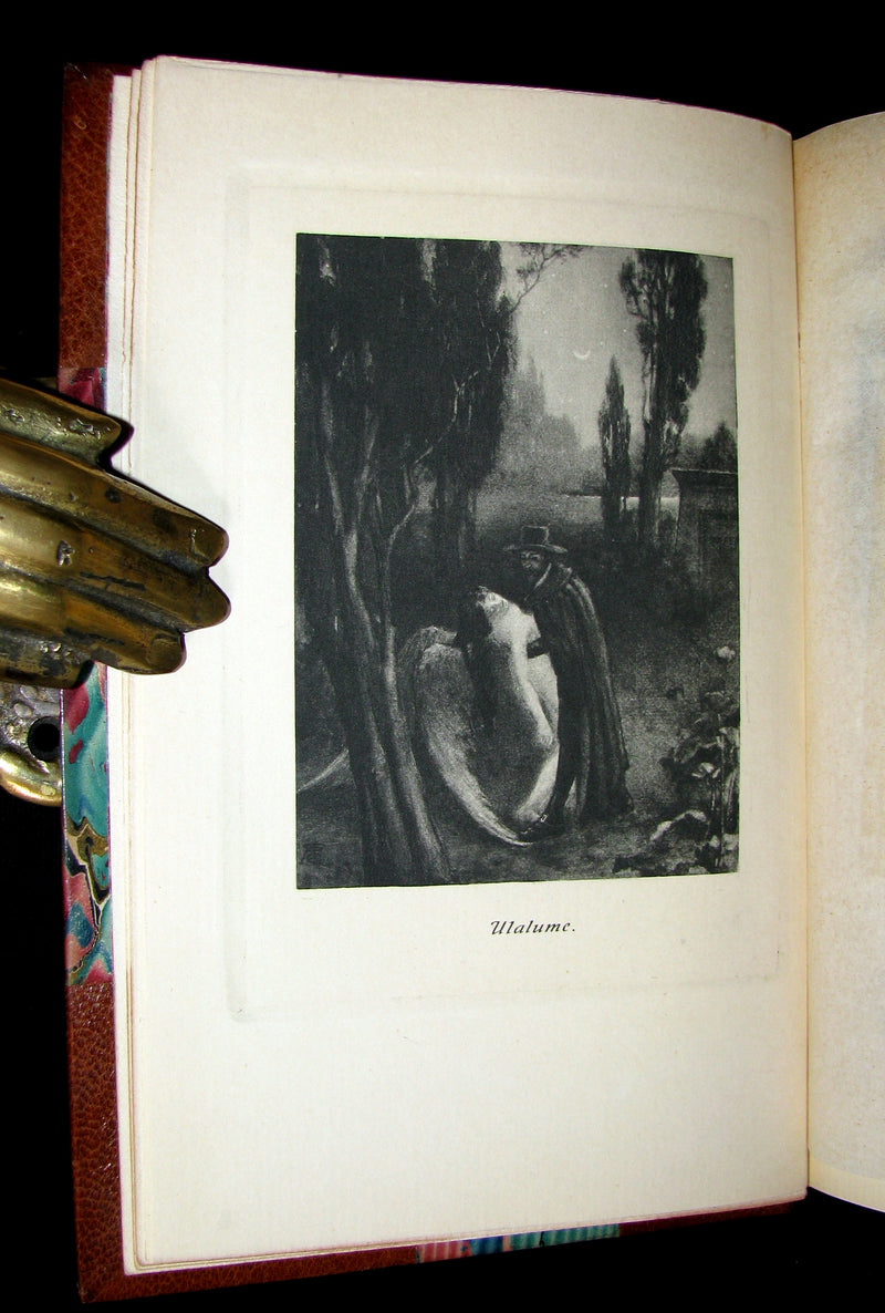 1895 Scarce Book Set - The Works of Edgar Allan Poe. (including Tales of Mystery and Imagination).