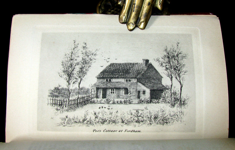 1895 Scarce Book Set - The Works of Edgar Allan Poe. (including Tales of Mystery and Imagination).