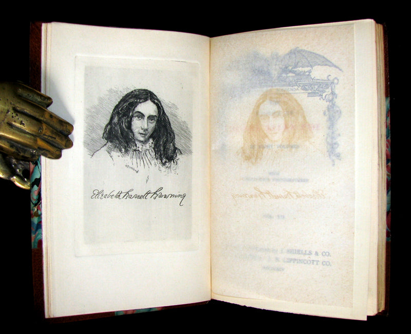 1895 Scarce Book Set - The Works of Edgar Allan Poe. (including Tales of Mystery and Imagination).