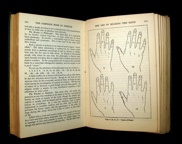 1930 Rare Book -The Complete Book of Fortune A Comprehensive Survey Of The Occult Sciences And Other Methods Of Divination