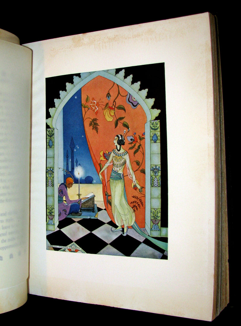 1928 Rare First Edition - ARABIAN NIGHTS illustrated by Virginia Frances Sterrett.
