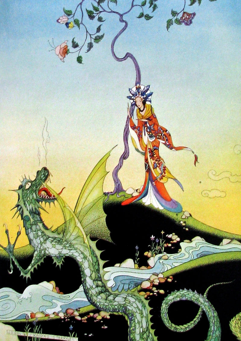 1928 Rare First Edition - ARABIAN NIGHTS illustrated by Virginia Frances Sterrett.