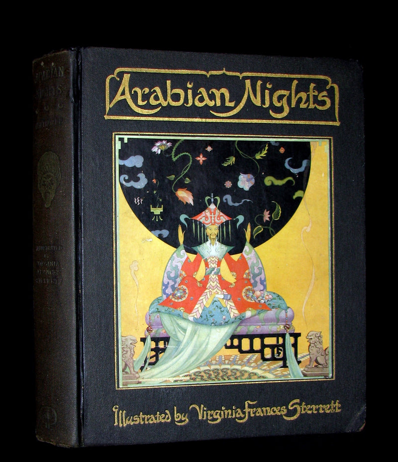 1928 Rare First Edition - ARABIAN NIGHTS illustrated by Virginia Frances Sterrett.