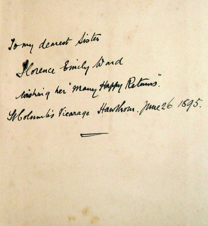 1879 Scarce Book ~ The Story of Arthur and Guinevere illustrated by Gustave Doré.