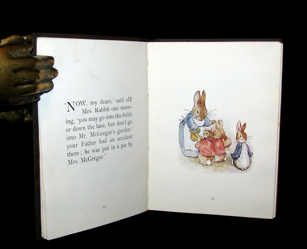 1903 Rare Book - Beatrix Potter  - THE TALE OF PETER RABBIT - First Edition, 6th printing.