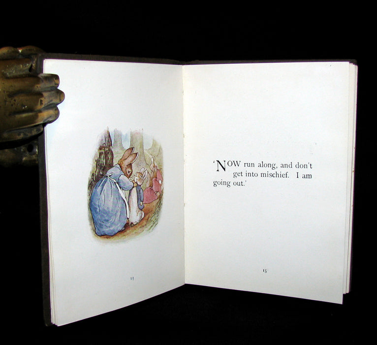 1903 Rare Book - Beatrix Potter  - THE TALE OF PETER RABBIT - First Edition, 6th printing.