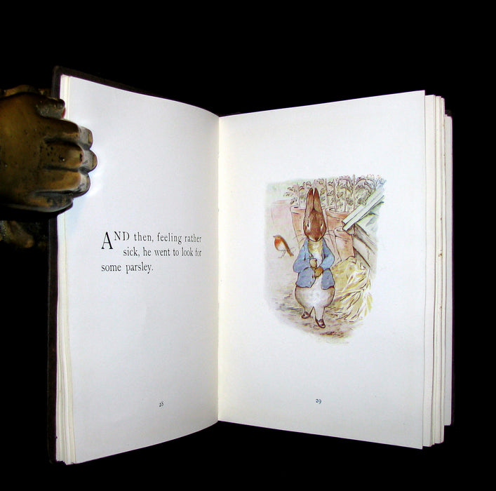 1903 Rare Book - Beatrix Potter  - THE TALE OF PETER RABBIT - First Edition, 6th printing.